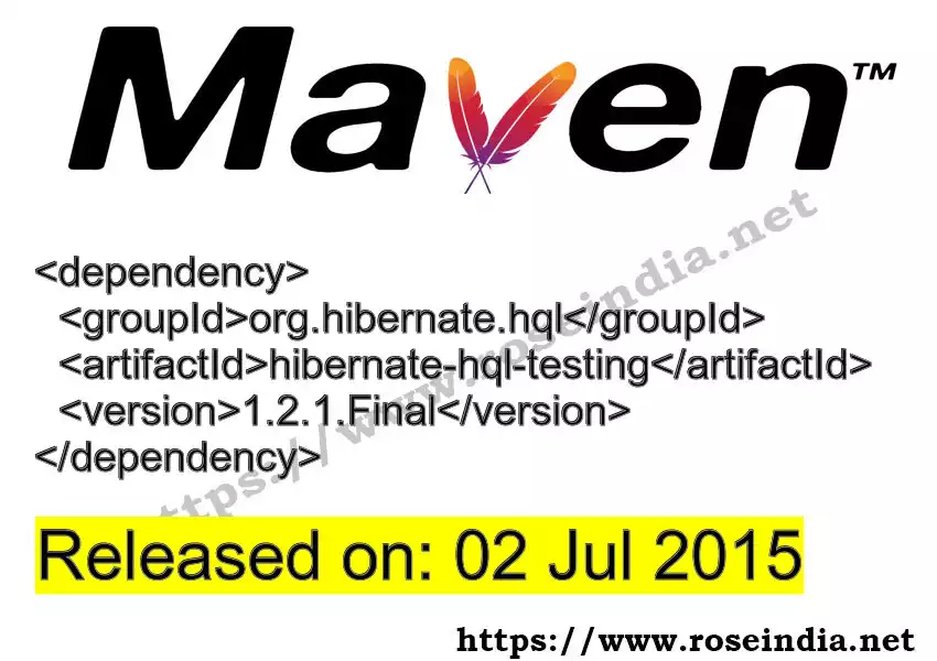 Maven dependency for GROUP_ID - ARTIFACT_ID version VERSION_ID is released. Learn to use ARTIFACT_ID version VERSION_ID in Maven based Java projects