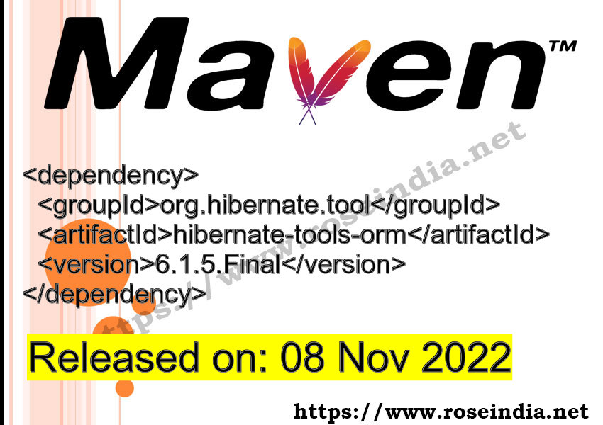 Maven Dependency release