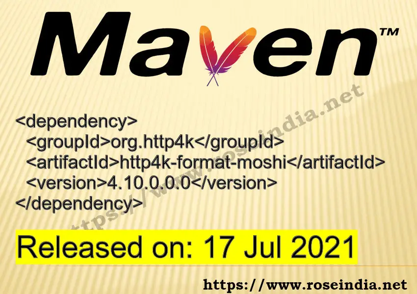 Maven Dependency release