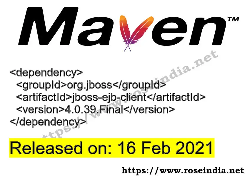 Maven Dependency release