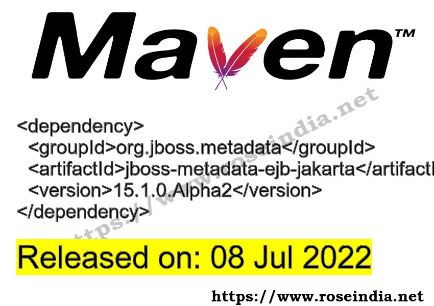 Maven Dependency release