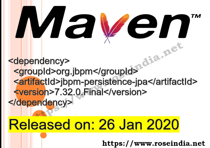 Maven Dependency release