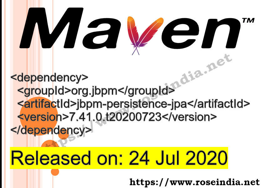 Maven Dependency release