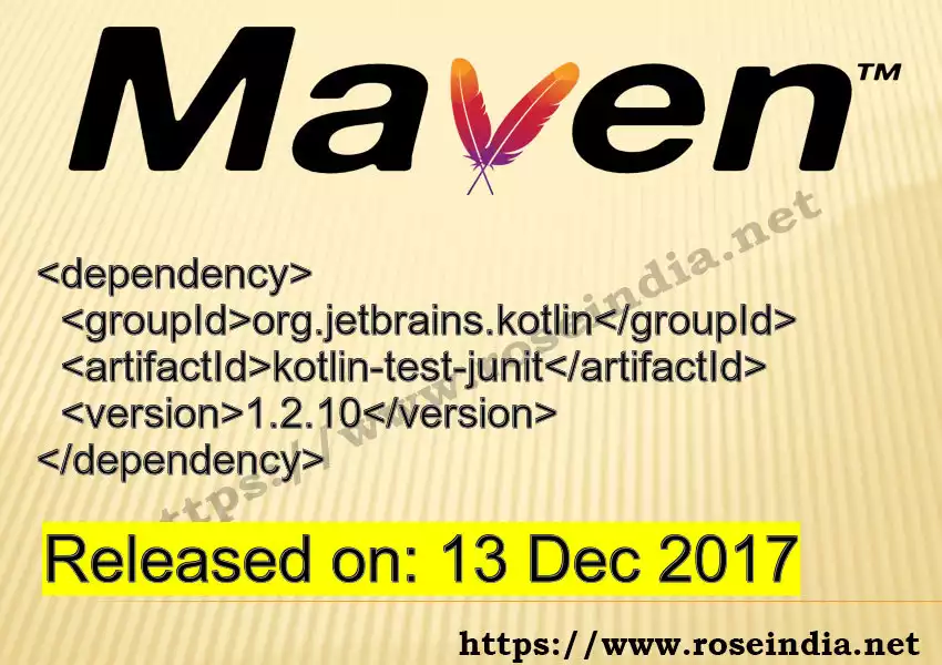Maven dependency for GROUP_ID - ARTIFACT_ID version VERSION_ID is released. Learn to use ARTIFACT_ID version VERSION_ID in Maven based Java projects