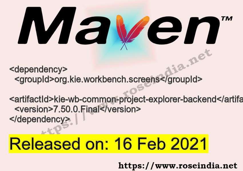Maven Dependency release