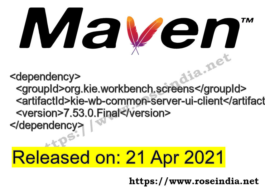 Maven Dependency release