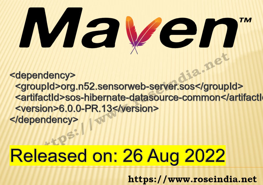 Maven Dependency release