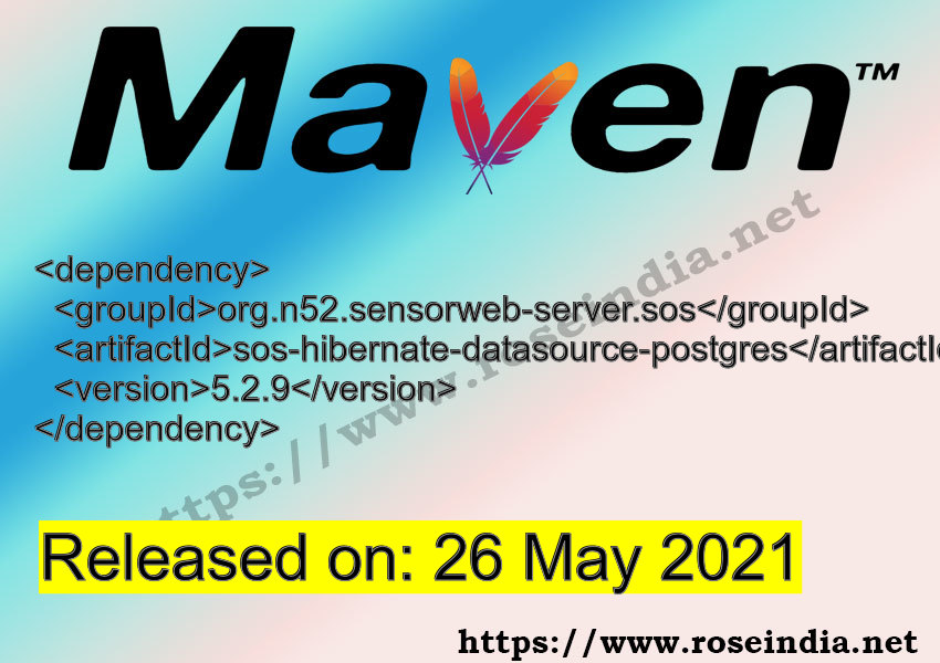 Maven Dependency release