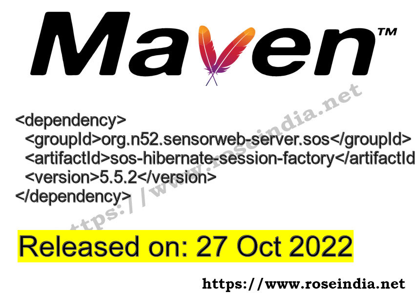 Maven Dependency release