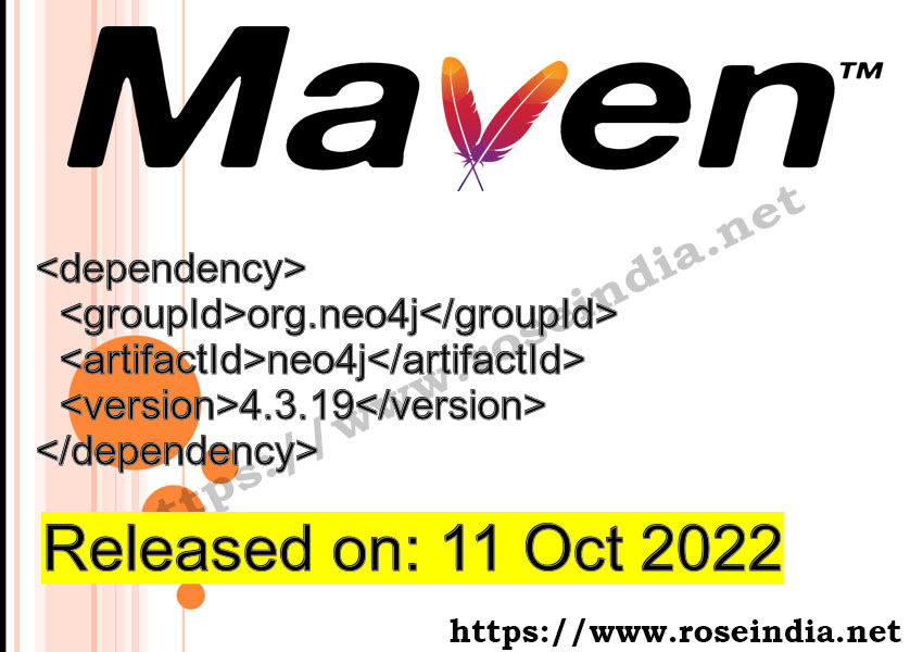 Maven Dependency release