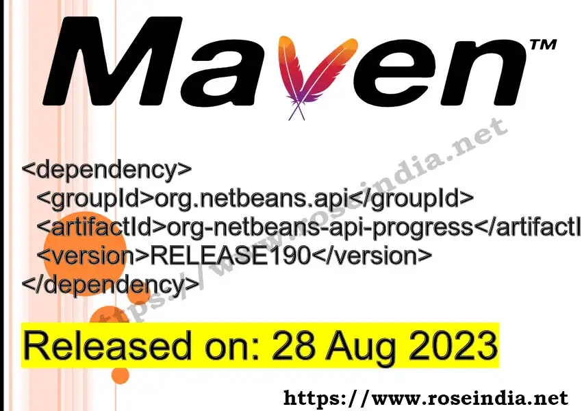 Maven dependency for GROUP_ID - ARTIFACT_ID version VERSION_ID is released. Learn to use ARTIFACT_ID version VERSION_ID in Maven based Java projects