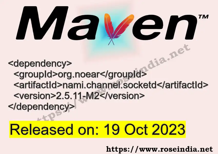 Maven dependency for GROUP_ID - ARTIFACT_ID version VERSION_ID is released. Learn to use ARTIFACT_ID version VERSION_ID in Maven based Java projects