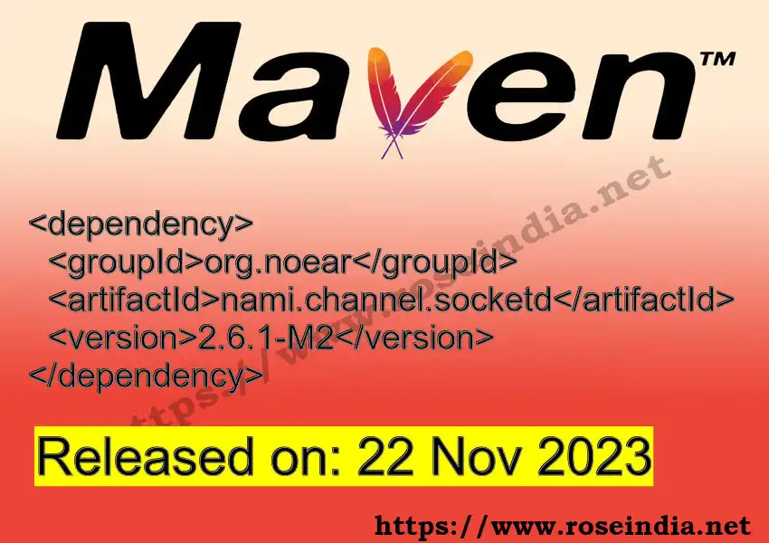 Maven dependency for GROUP_ID - ARTIFACT_ID version VERSION_ID is released. Learn to use ARTIFACT_ID version VERSION_ID in Maven based Java projects