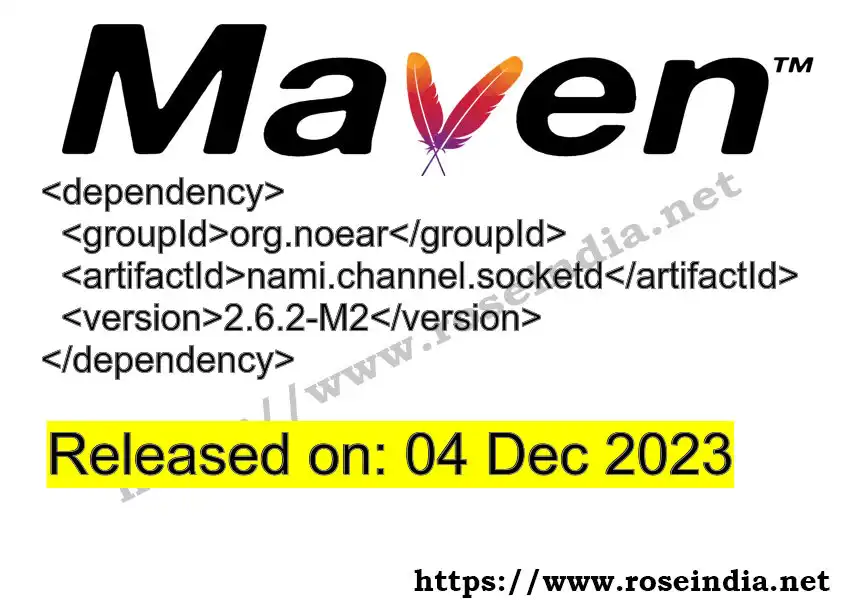 Maven dependency for GROUP_ID - ARTIFACT_ID version VERSION_ID is released. Learn to use ARTIFACT_ID version VERSION_ID in Maven based Java projects