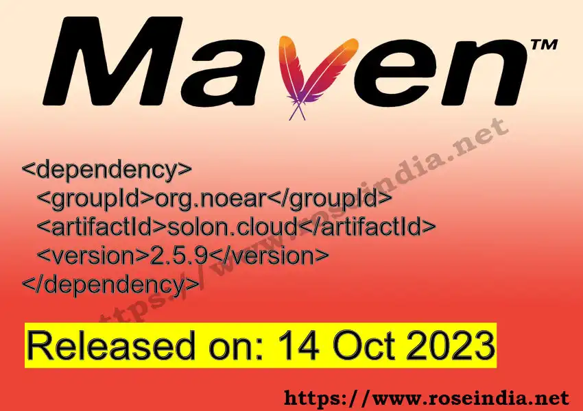 Maven dependency for GROUP_ID - ARTIFACT_ID version VERSION_ID is released. Learn to use ARTIFACT_ID version VERSION_ID in Maven based Java projects