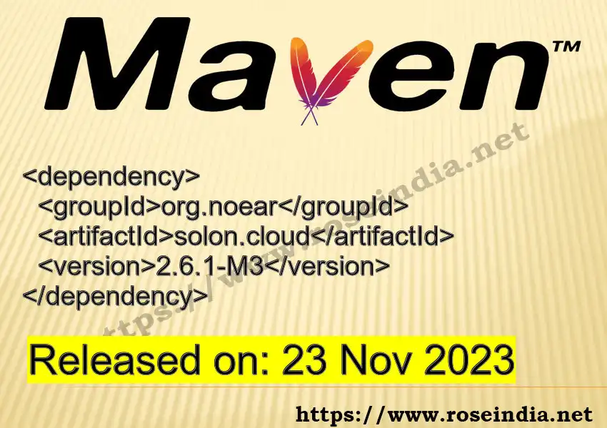 Maven dependency for  GROUP_ID - ARTIFACT_ID version VERSION_ID is released. Learn to use  ARTIFACT_ID version VERSION_ID in Maven based Java projects