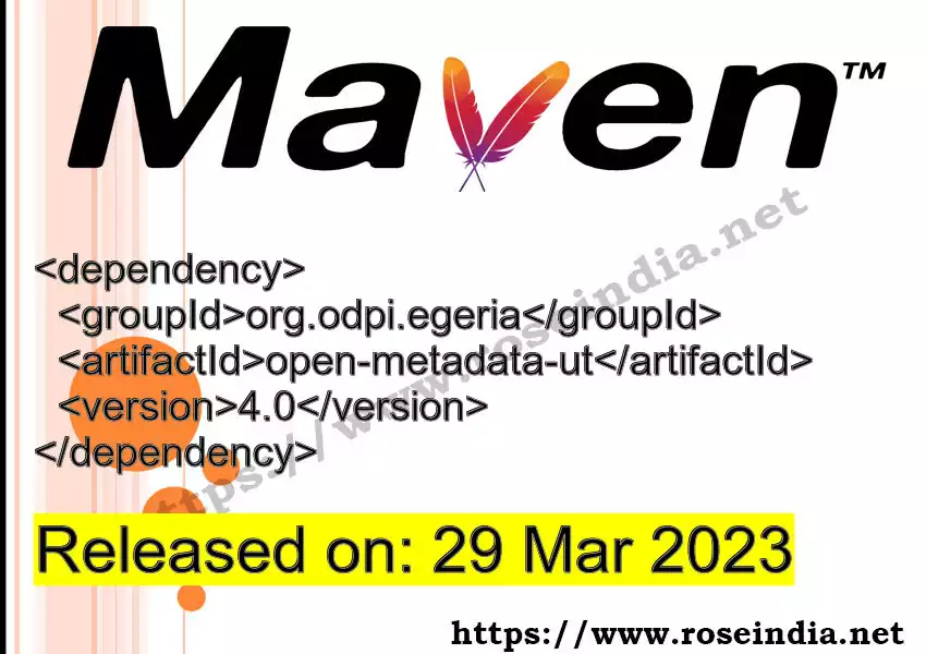 Maven dependency for GROUP_ID - ARTIFACT_ID version VERSION_ID is released. Learn to use ARTIFACT_ID version VERSION_ID in Maven based Java projects