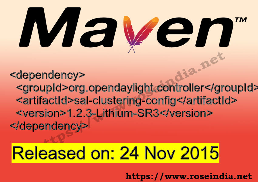 Maven Dependency release