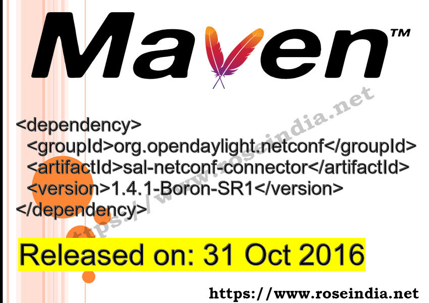Maven Dependency release