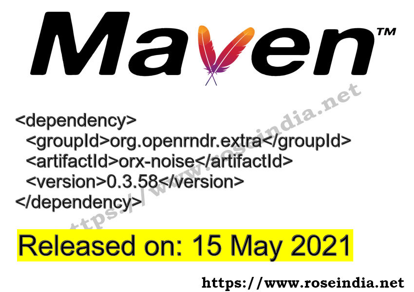 Maven Dependency release