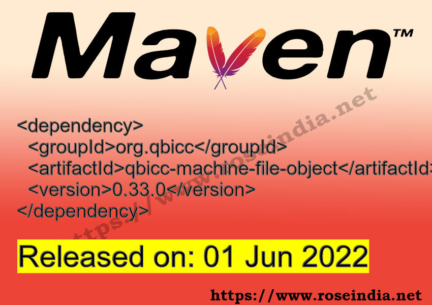 Maven Dependency release