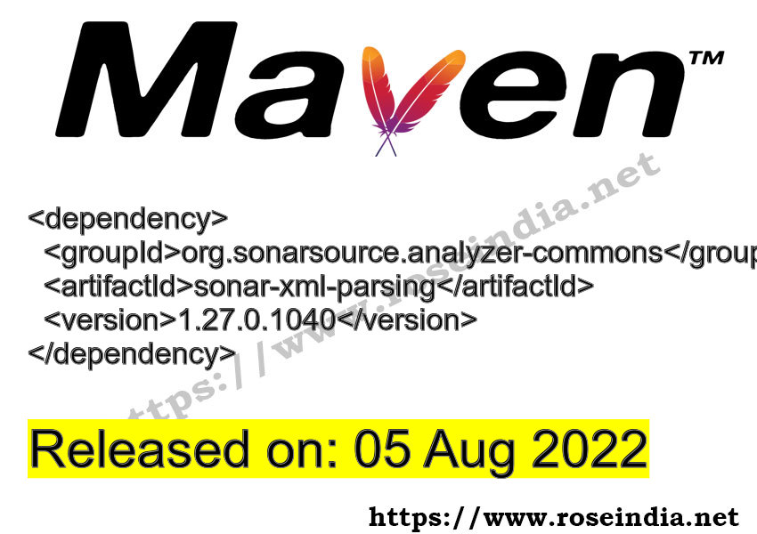 Maven Dependency release
