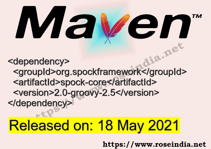 Maven Dependency release