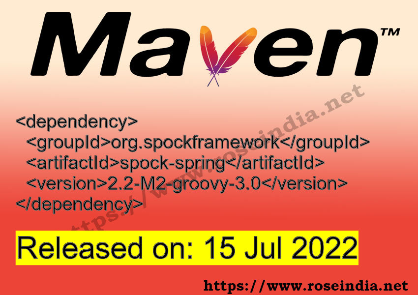 Maven Dependency release