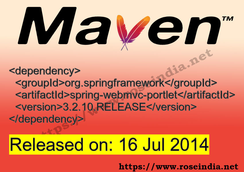 Maven Dependency release