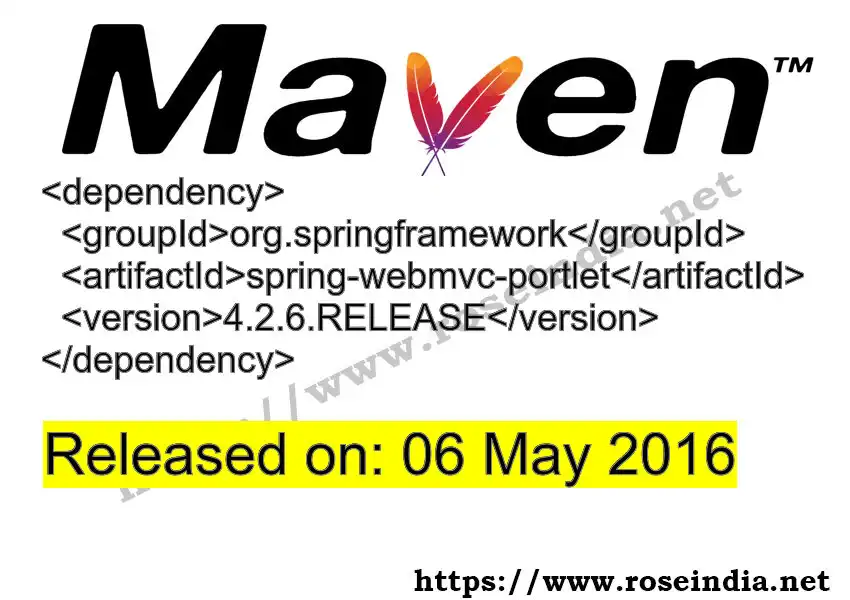Maven dependency for GROUP_ID - ARTIFACT_ID version VERSION_ID is released. Learn to use ARTIFACT_ID version VERSION_ID in Maven based Java projects