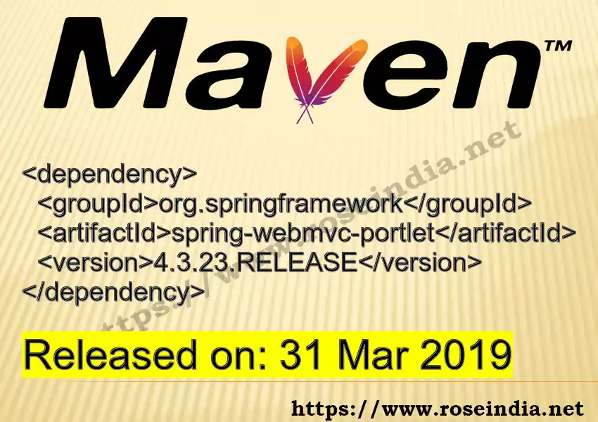 Maven dependency for GROUP_ID - ARTIFACT_ID version VERSION_ID is released. Learn to use ARTIFACT_ID version VERSION_ID in Maven based Java projects