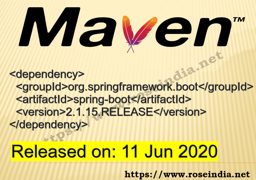 Maven Dependency release