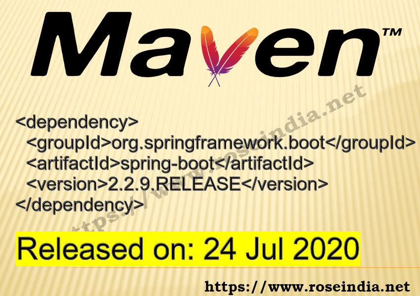 Maven Dependency release