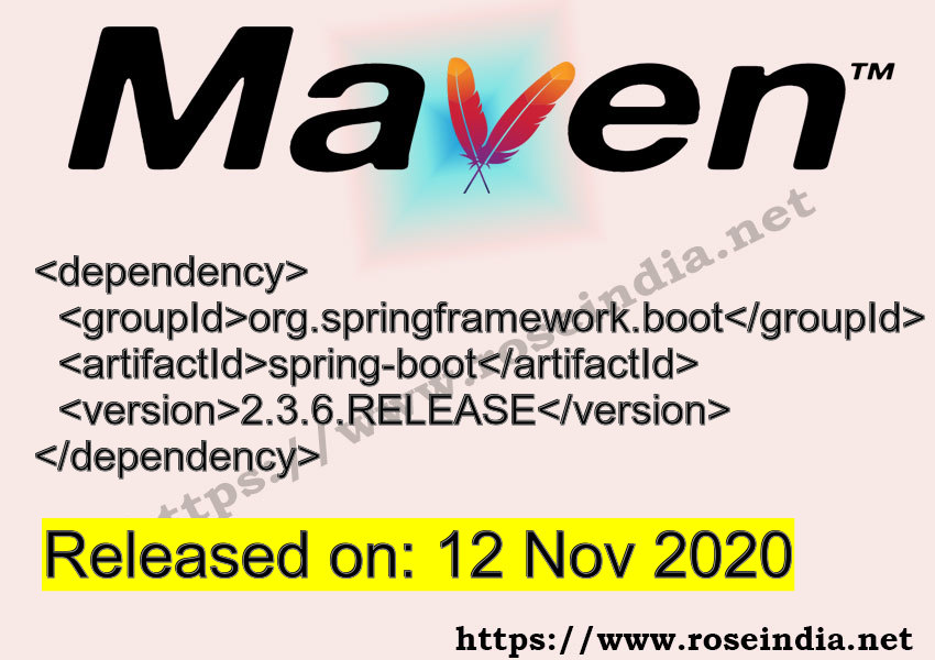 Maven Dependency release