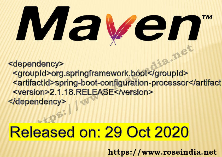 Maven Dependency release
