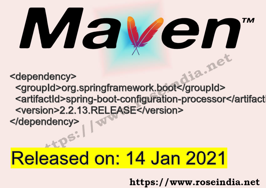 Maven Dependency release