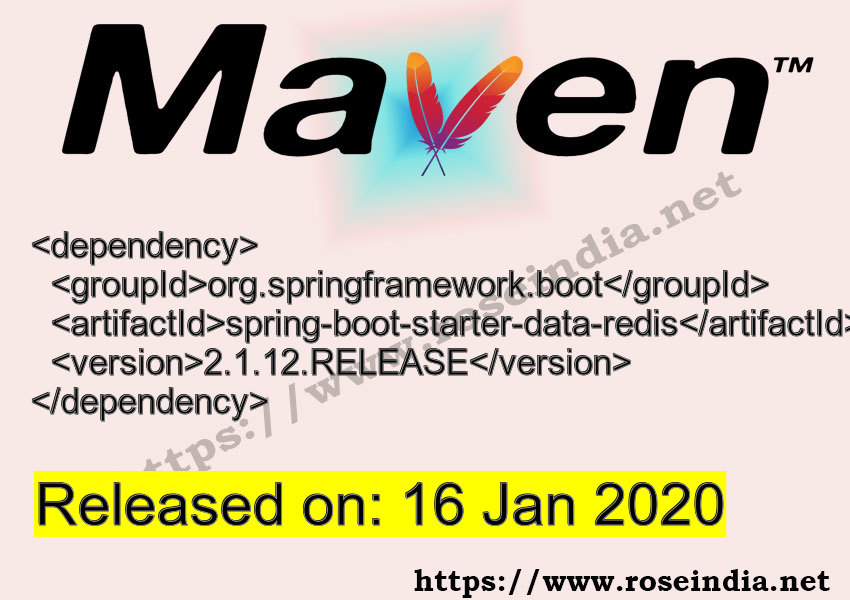 Maven Dependency release