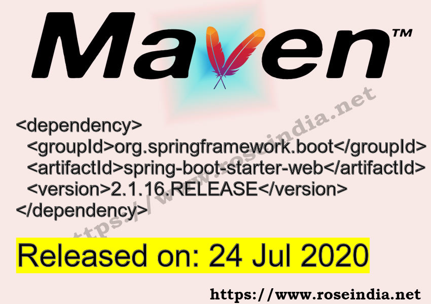 Maven Dependency release