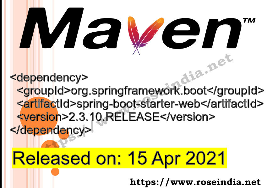Maven Dependency release