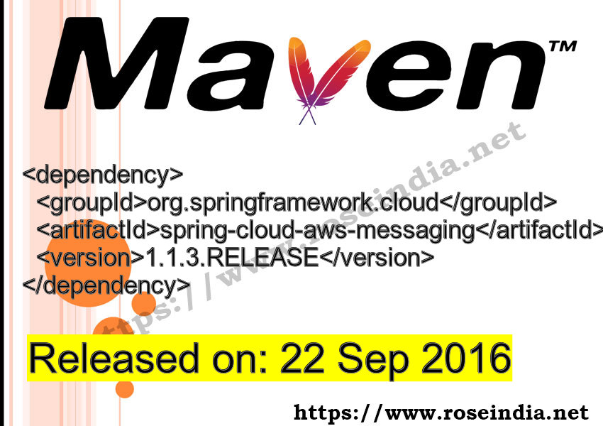 Maven Dependency release