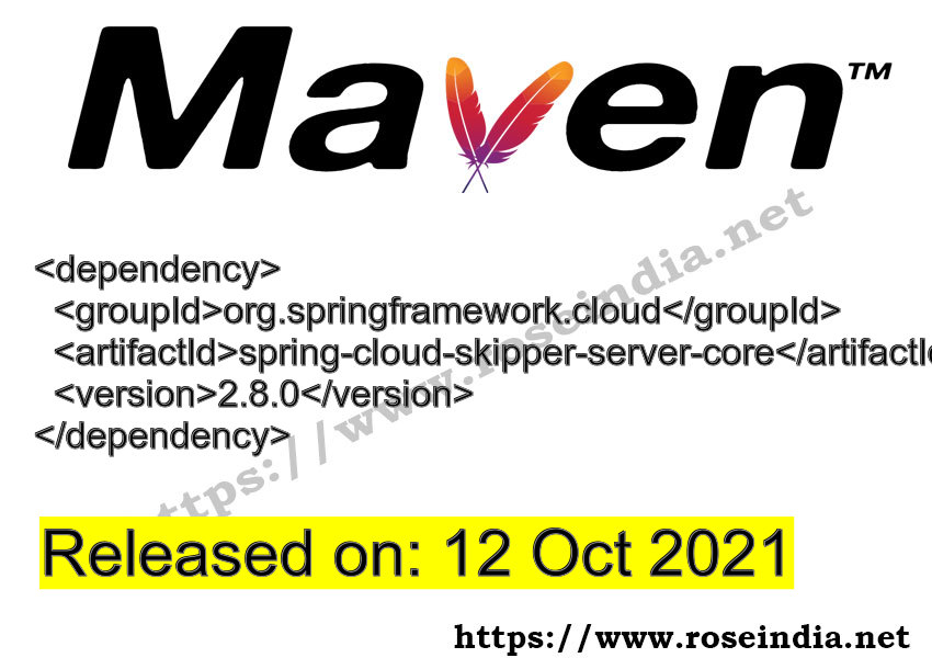 Maven Dependency release