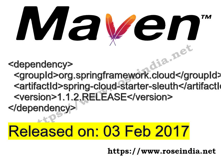 Maven Dependency release