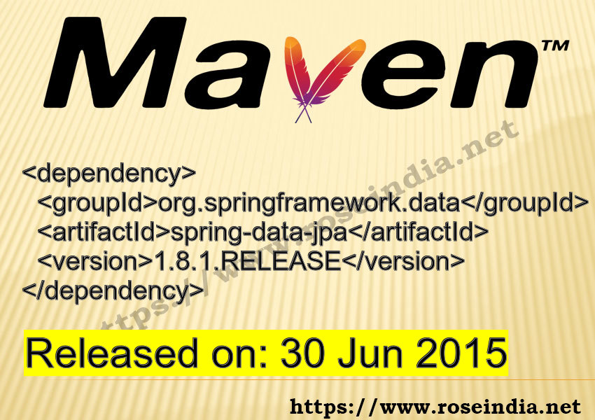 Maven Dependency release