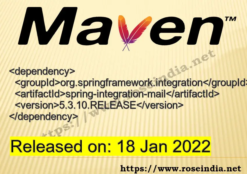 Maven Dependency release