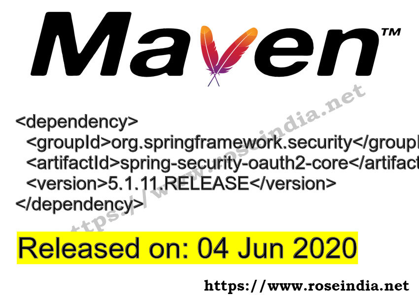 Maven Dependency release
