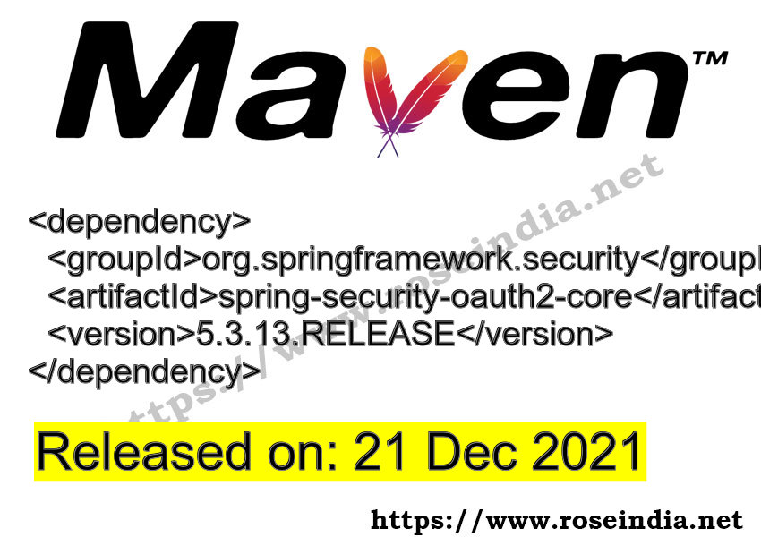 Maven Dependency release
