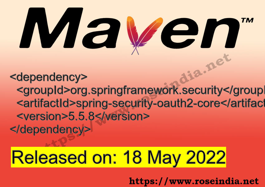 Maven Dependency release