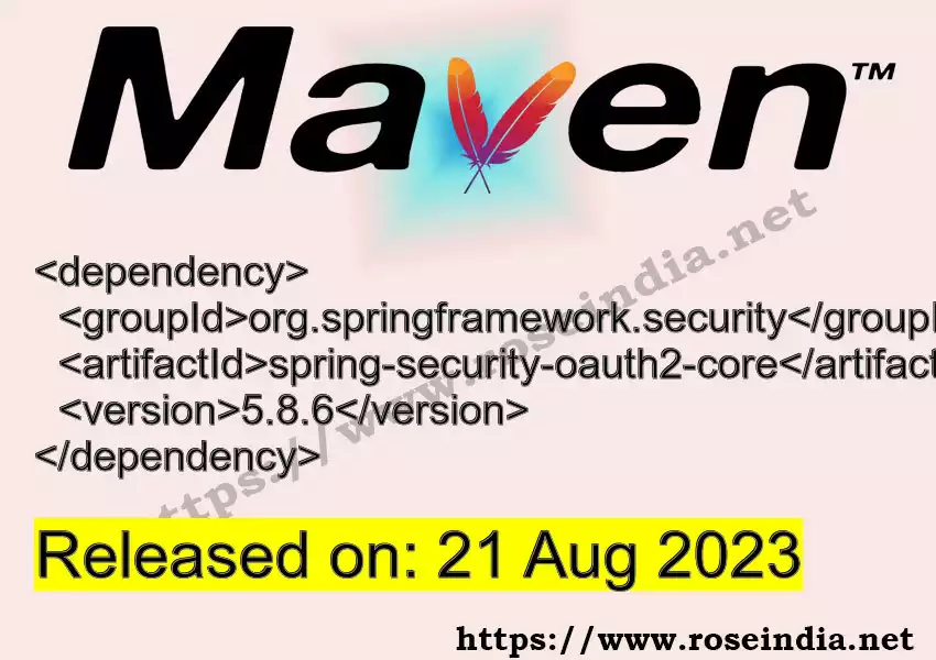 Maven dependency for GROUP_ID - ARTIFACT_ID version VERSION_ID is released. Learn to use ARTIFACT_ID version VERSION_ID in Maven based Java projects