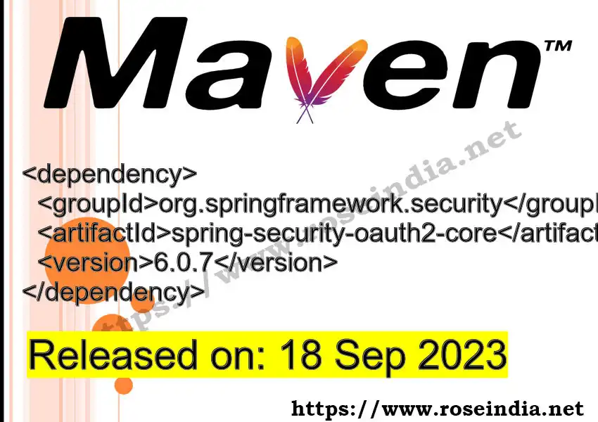 Maven dependency for GROUP_ID - ARTIFACT_ID version VERSION_ID is released. Learn to use ARTIFACT_ID version VERSION_ID in Maven based Java projects