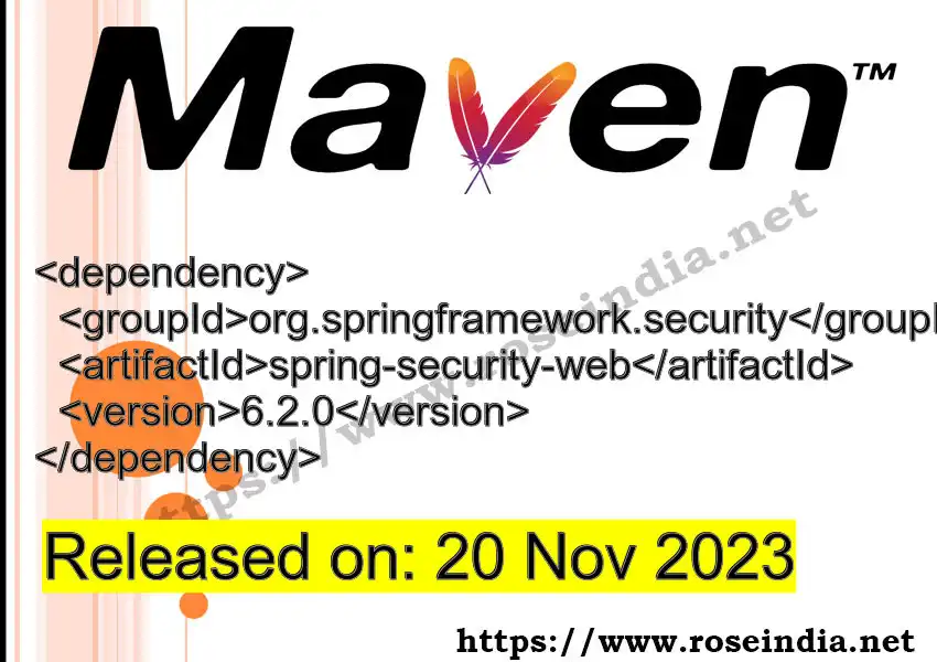Maven dependency for GROUP_ID - ARTIFACT_ID version VERSION_ID is released. Learn to use ARTIFACT_ID version VERSION_ID in Maven based Java projects